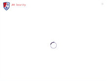 Tablet Screenshot of jba-security.nl